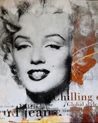 POSTER VINTAGE “MARILYN MONROE DI GERY LUGER”