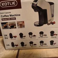 Macchina da caffè a cialde, capsule, caffè macinat