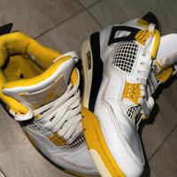 Jordan 4 Retro Yellow/White