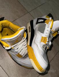 Jordan 4 Retro Yellow/White