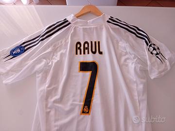 Maglia match worn Raul Real Madrid