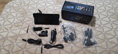Navigatore Carplay Moto 8 pollici con telecamere