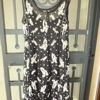 TwinSet Abito nero con applicazioni