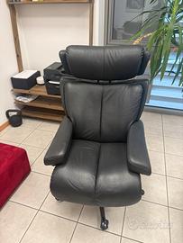 Poltrona in pelle Stressless