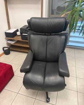 Poltrona in pelle Stressless