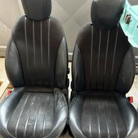 Sedili lancia Delta pelle e tessuto