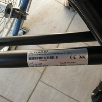 Carrozzina pieghevole modello E-light