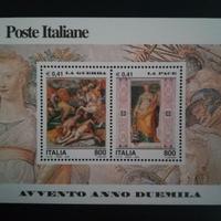 Francobolli Poste Italiane-Avvento Anno Duemila