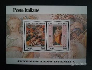 Francobolli Poste Italiane-Avvento Anno Duemila