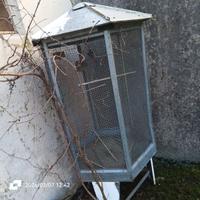 Voliera per uccelli -papagalli-furetti