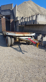 Rimorchio trasporto macchine operatrici