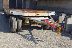 Rimorchio trasporto macchine operatrici