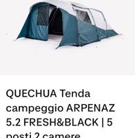 Tenda campeggio