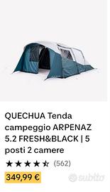 Tenda campeggio