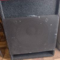 sub woofer bass reflex cerwin Vega b&c 46 18 "