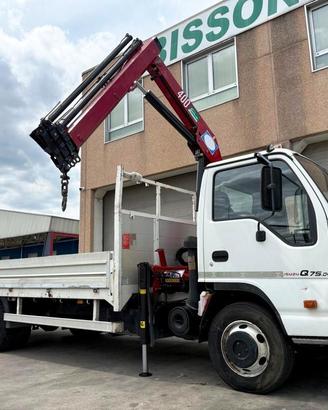 Camion/ Autocarro ISUZU NQR 75 - PAT C/ Fisso/ Gru