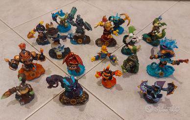 18 SKYLANDERS personaggi Swap Force wii console 