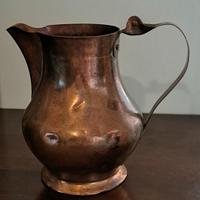 Brocca in rame Vintage con Manico