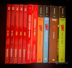Lotto fumetti sergio bonelli editore tex willer