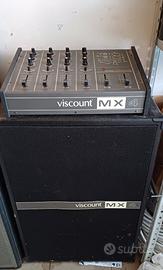 Altoparlante e mixer Viscount MX4