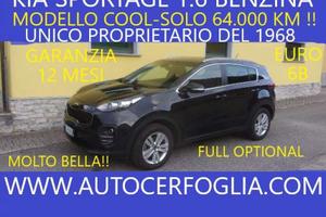 KIA Sportage IV 1.6 gdi Cool 2wd 132cv-64.000 K