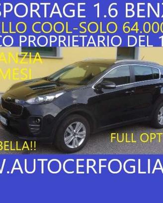 KIA Sportage IV 1.6 gdi Cool 2wd 132cv-64.000 K