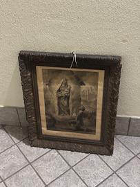 Quadro Antico Raffigurante Madonna di Saronno