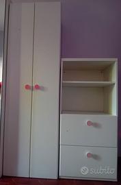 Armadio+scaffale cameretta (IKEA)