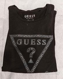 T-SHIRT GUESS CON APPLICAZIONI IN PIETRE