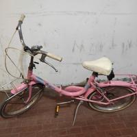 bicicletta pieghevole tipo Graziella 