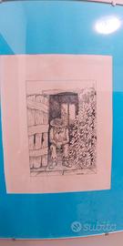 Grafica su carta firmata Bruno Di Giulio