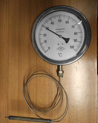 grande termometro industriale vintage