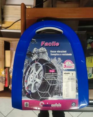 Catene da neve Weissenfels Facile 7mm nuove