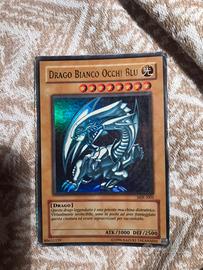 Yu gi oh Drago Bianco Occhi Blu