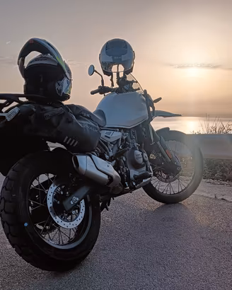 Royal Enfield Himalayan 450 Kaza Brown 
