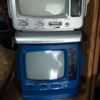 Mini televisore portatile 5" BN vintage
