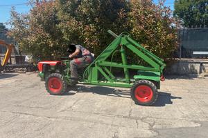 T45 TRATTORINO GOLDONI 4×4 CON GRU IDRAULICO