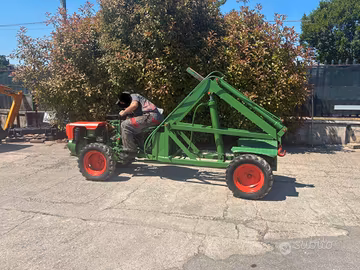 T45 TRATTORINO GOLDONI 4×4 CON GRU IDRAULICO