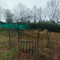 gazebo ferro battuto 