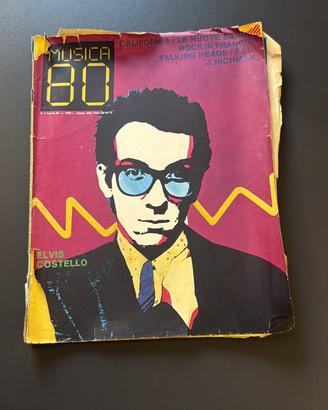 Rivista MUSICA 80 - N. 3 Elvis castello,talking