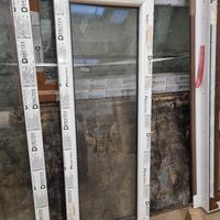 Finestra nuova in pvc bianca 47x132