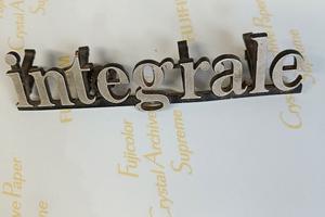 scritta badge lancia integrale 