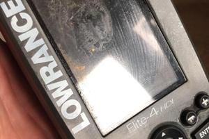 Garmin Echo 101 + Lowrance Elite 4 HDI da riparare