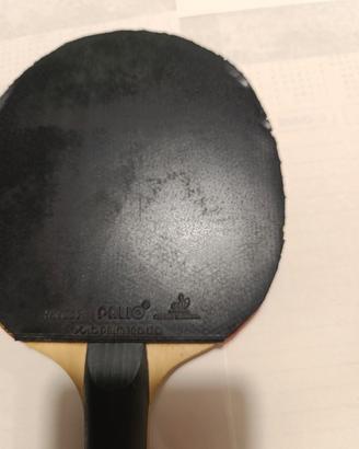 Racchetta Ping Pong gomme Palio, telaio Sanwei 