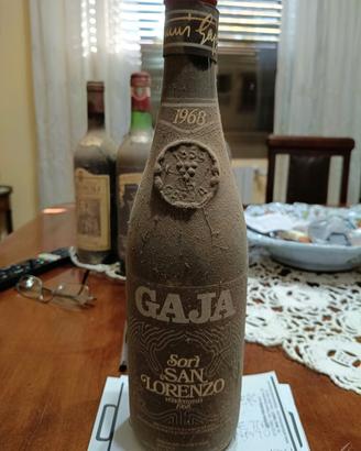 Bottiglia vino Gaja 