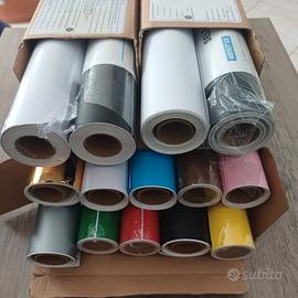 Rotoli vinile autoadesivi per plotter