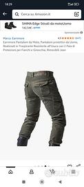 jeans x moto uomo con protezioni 