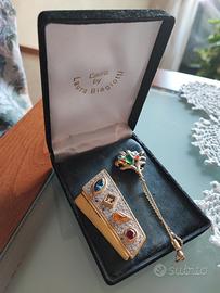 Set di spille placcate oro Laura Biagiotti 