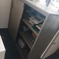 mobile metallo  Olivetti Synthesis 