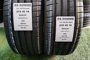 2 gomme 215 45 18 DUNLOP RIF806